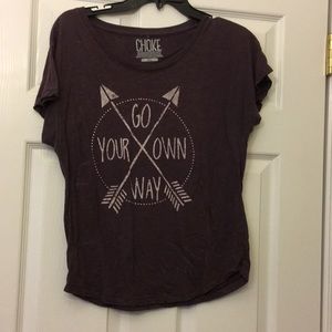 Purple Go Your Own Way Shirt